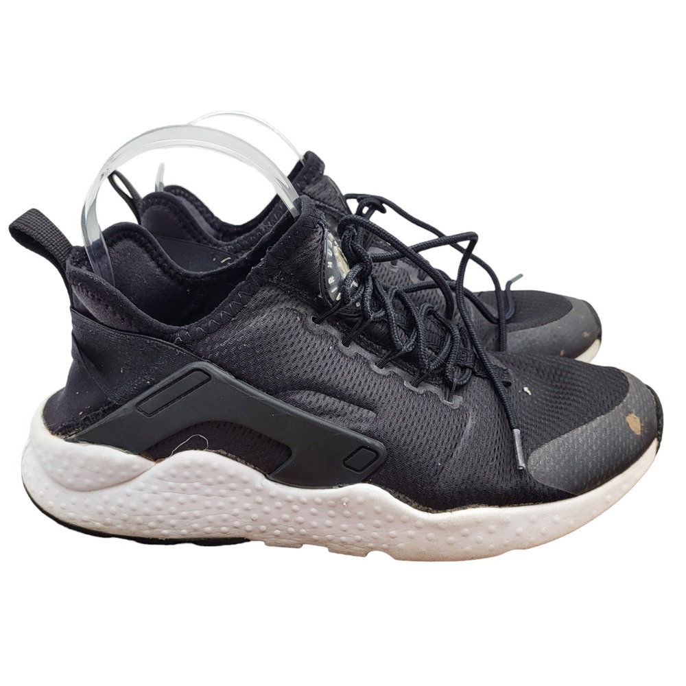 Nike Womens Air Huarache Run‎ Running Shoes Size 9.5 819151-008 Black Trainers